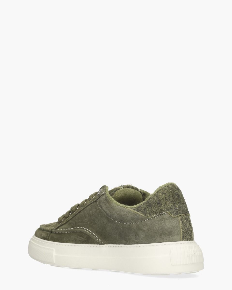 Nubikk Caldera Tora Groen Herensneakers