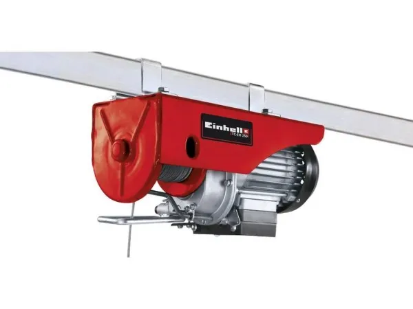 Einhell TC-EH 250, Kabelreb hejseværk, 12 m, 125 kg, 250 kg, 11,5 m, 5,7 m