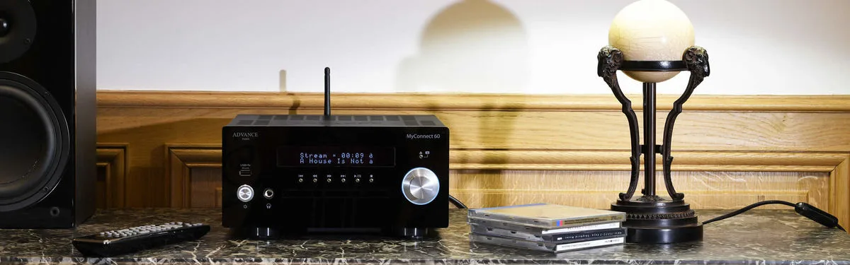 Advance Paris My Connect 60 Noir Amplis hi-fi WiFi/Bluetooth