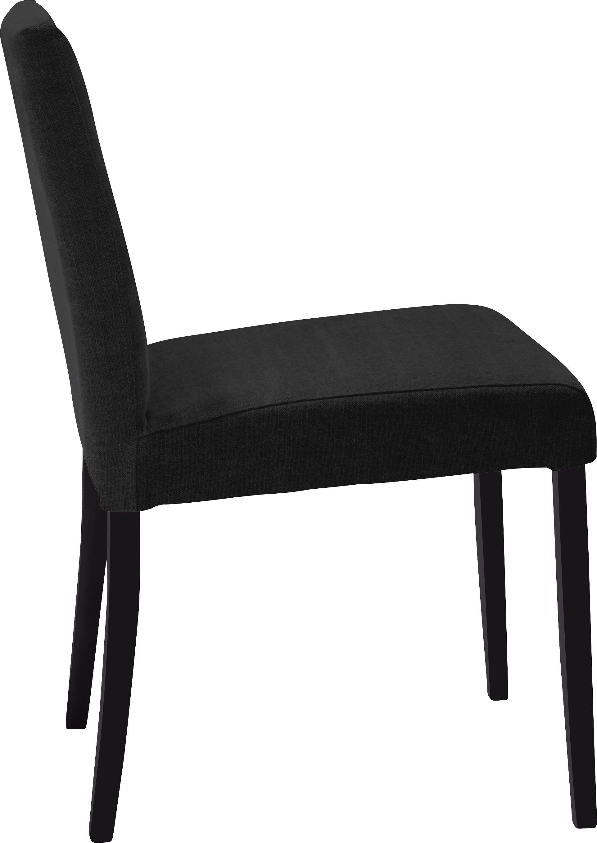 TWEED Stuhl - Schwarz / B: 47.0 cm x T: 55.0 cm x H: 84.0 cm