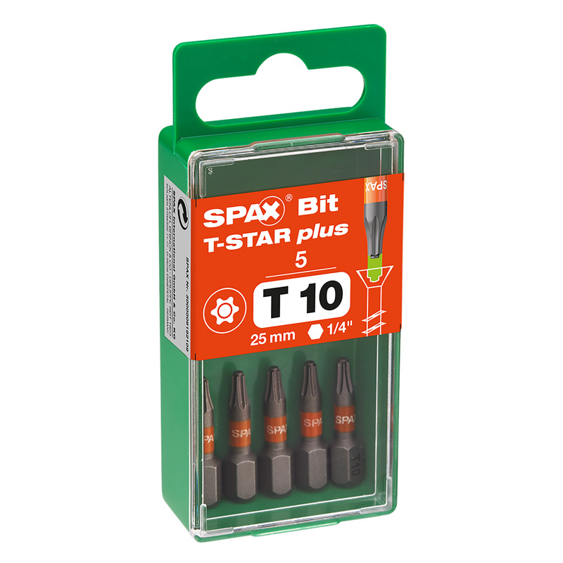 Spax bit T-STAR plus TX10x25mm