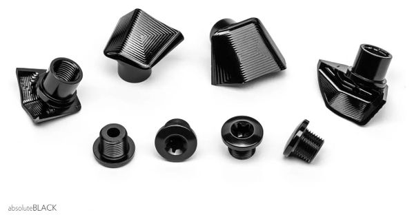 Caches Vis AbsoluteBlack pour Shimano Ultegra 8000 Noir
