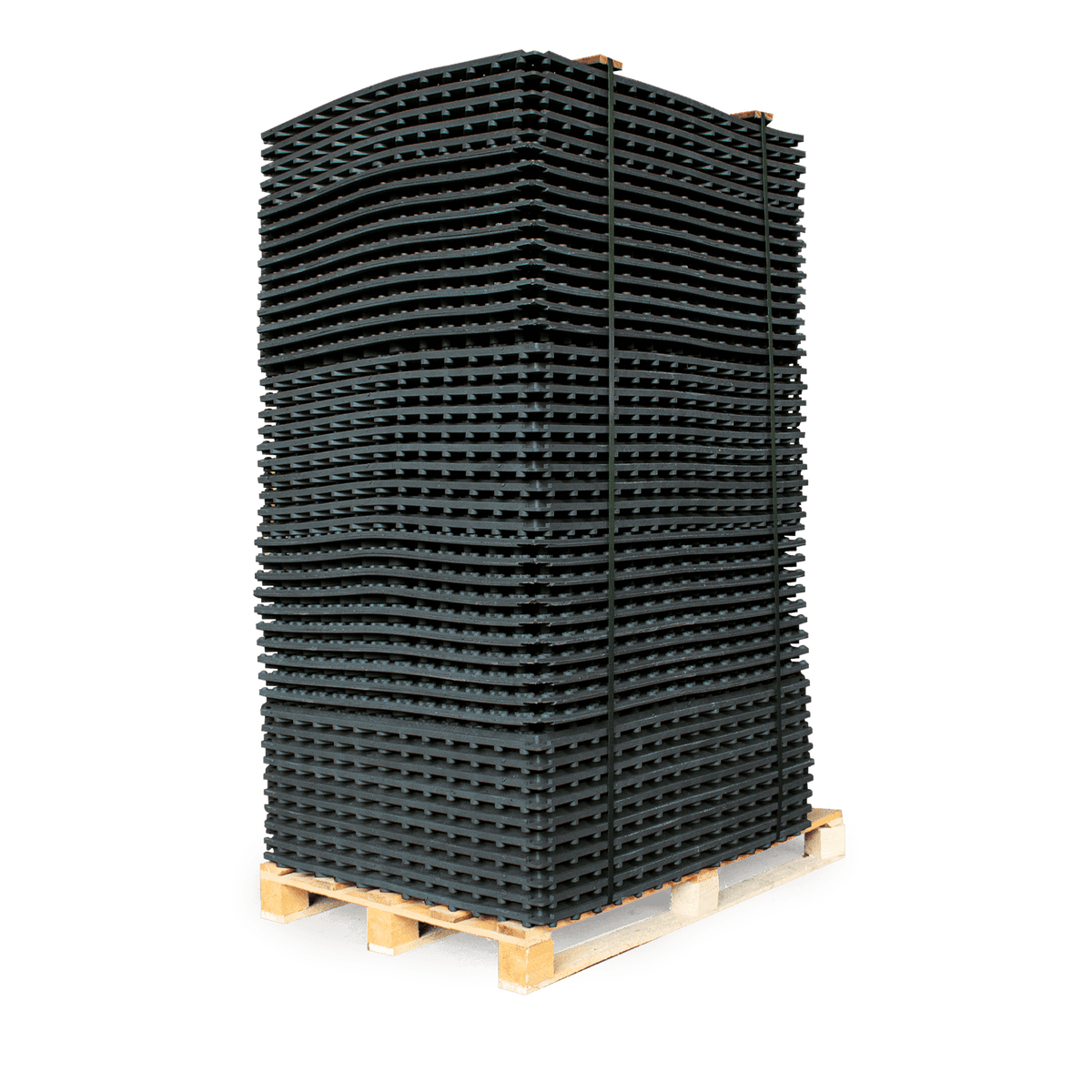 FG kunststofmatten, rijbakmatten »gesleufd« 20kg x 45 pallet 900kg pallet