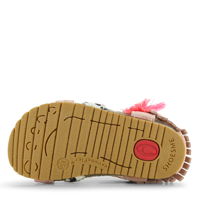 Shoesme roze sandaal Ponyhair, Suède | Meisjes schoenen