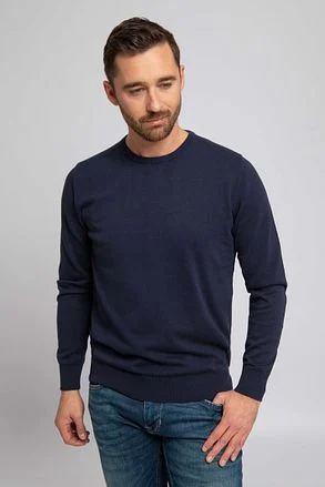 Suitable Oini Pullover O-Hals Navy SPE22305RI02ST-290 kopen