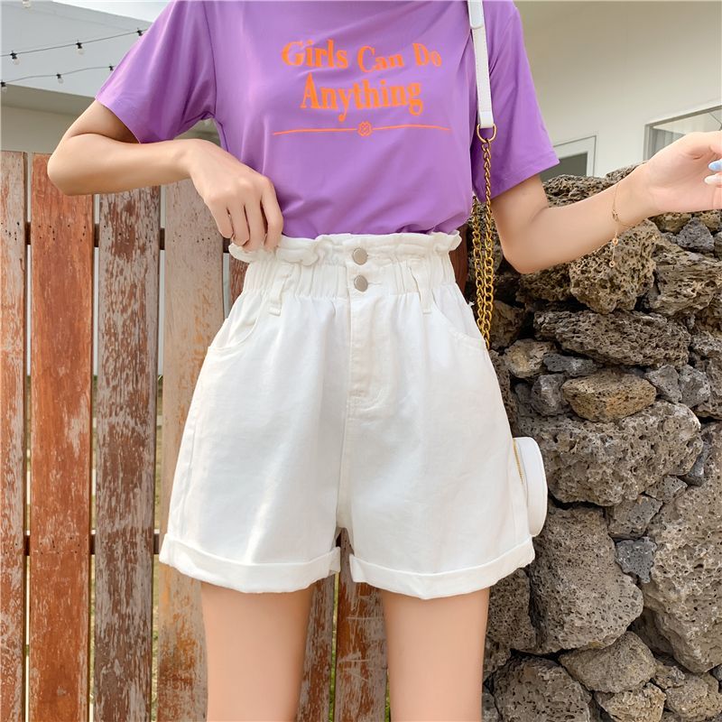 Gilmort - Paperbag Denim Shorts