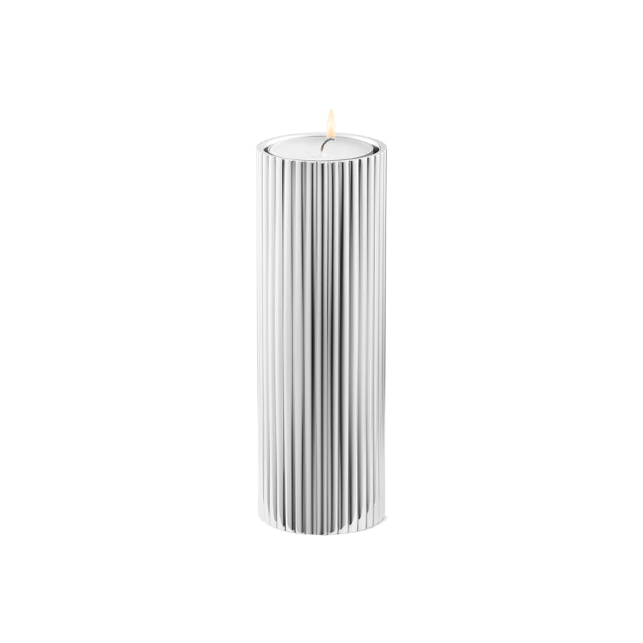 Georg Jensen  Bernadotte fyrfads-/kertelysholder - H14 cm.