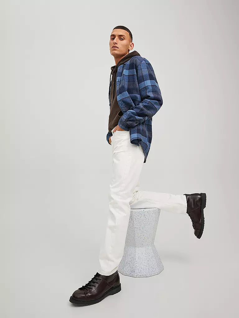 JACK & JONES Jeans JJICHRIS JJORIGINAL CJ beige