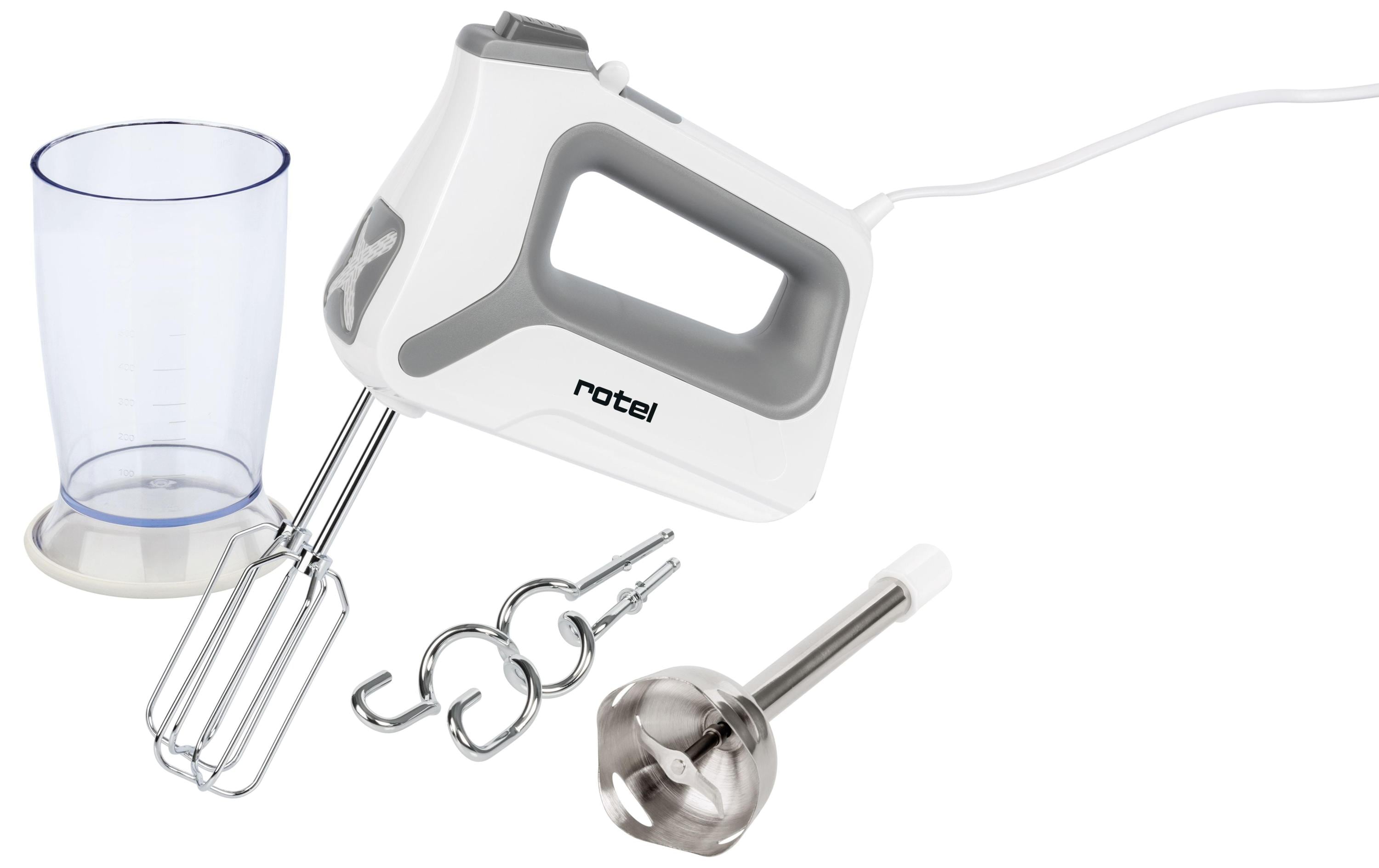 Handmixer Plus U3774CH Grau/WeissHandrührgerät