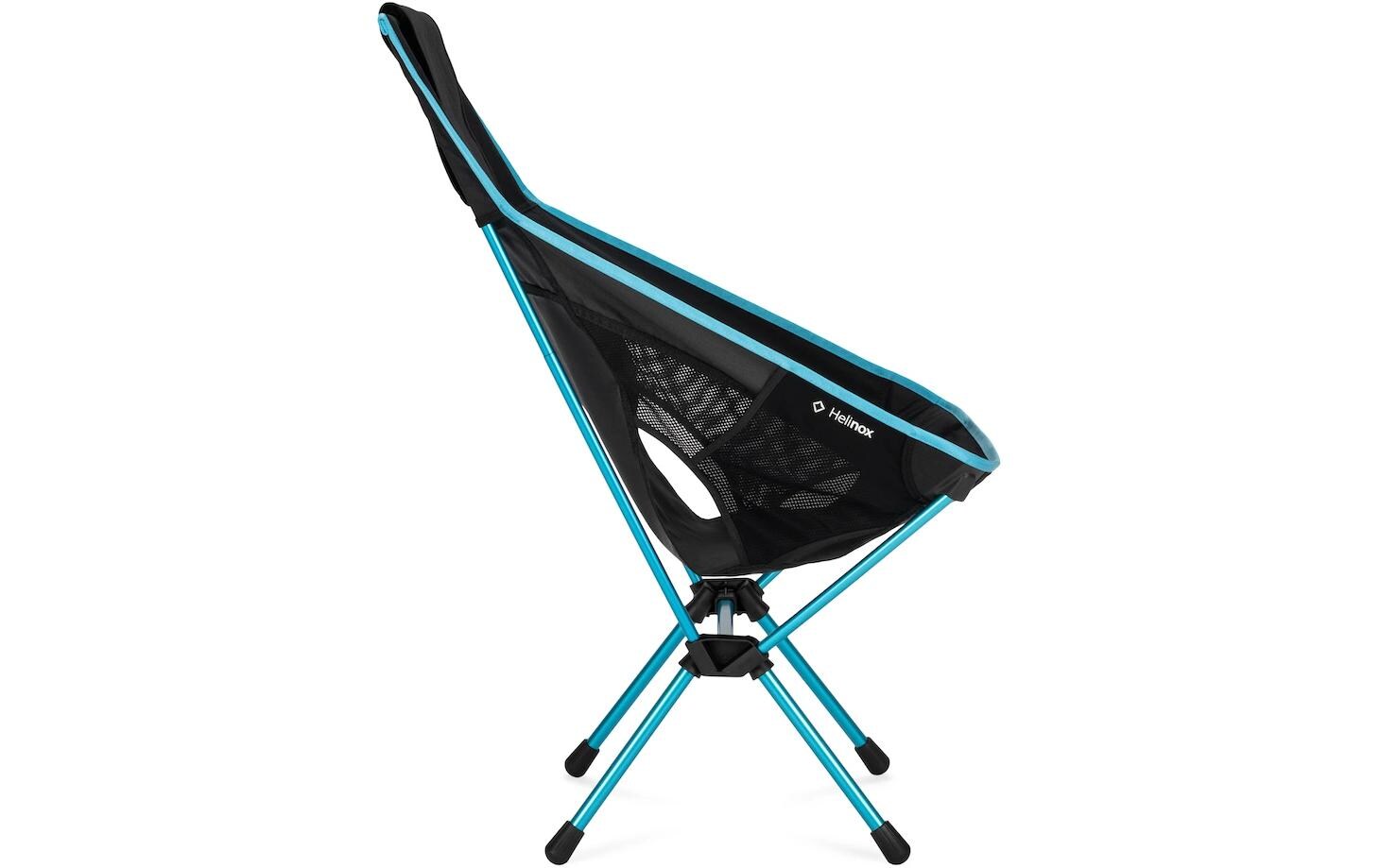 Chair One Highback (re) Schwarz/Türkis<br>Stuhl mit Aluminiumlegierung