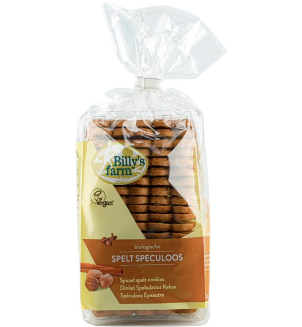 Billy’s Farm Speculoos spelt bio (175 gr)
