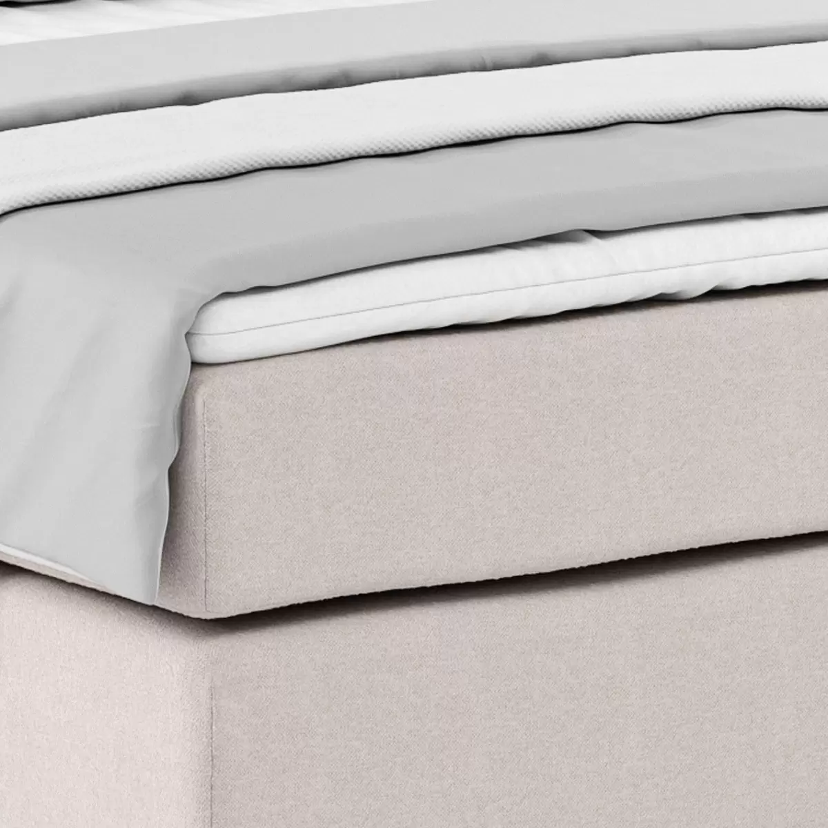 Boxspringbett Nero 140 x 200 Beige