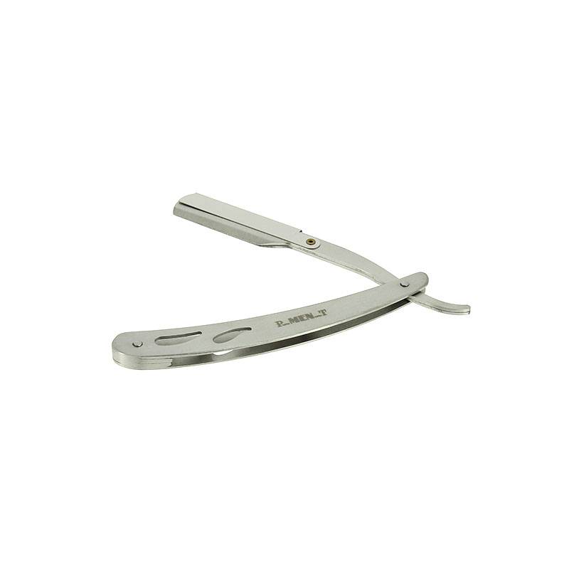 Rasoir à lame interchangeable Aluminium Silver   10 lames double edge courtes