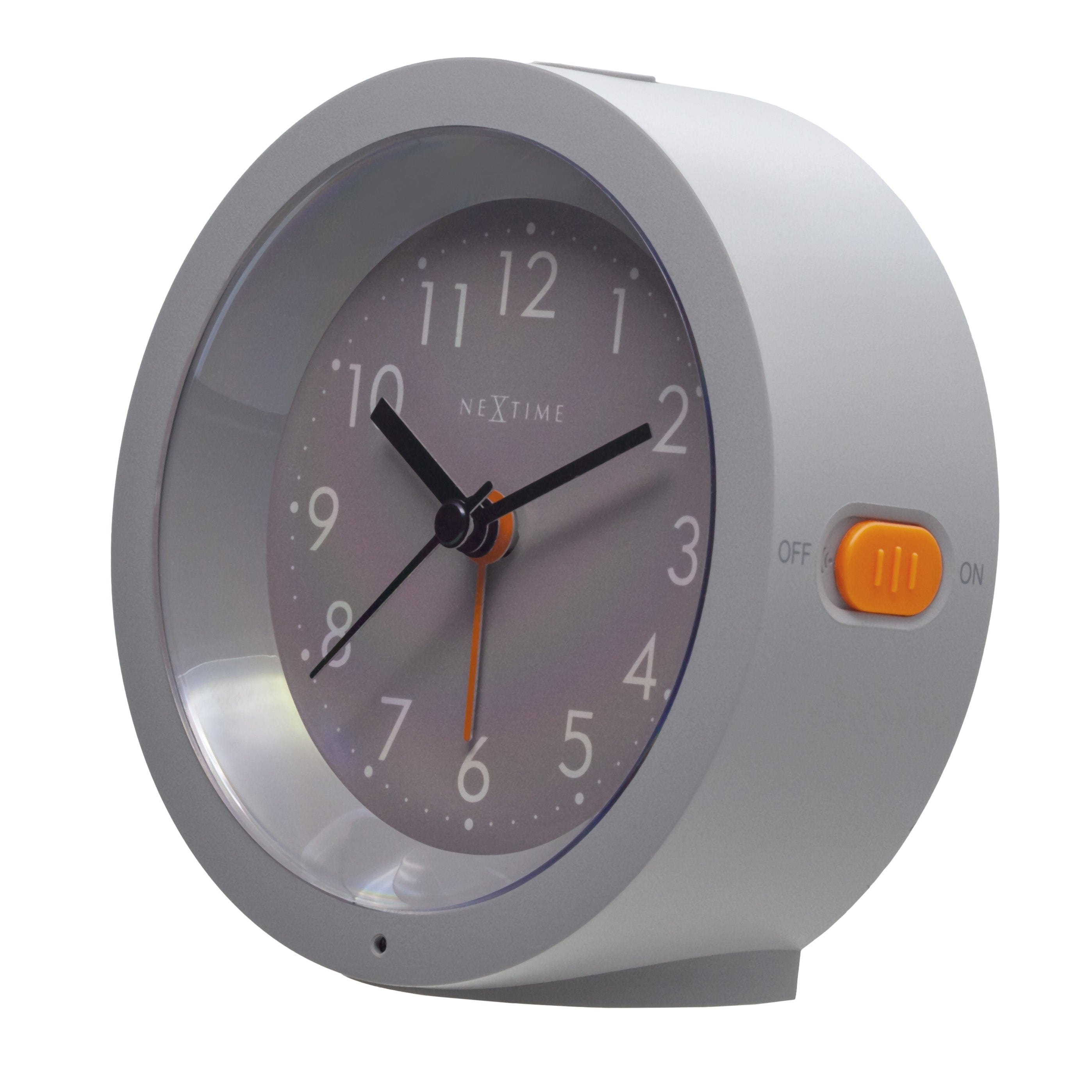 NeXtime - Tafelwekker Ã10,5 cm x 3,6 cm - Stil - Verlicht Wijzerplaat