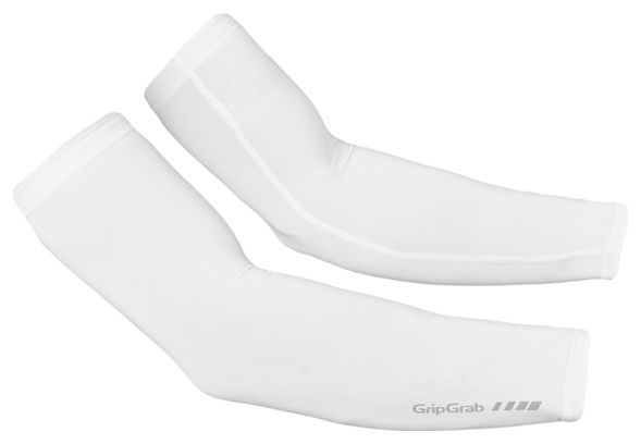 Manchettes GripGrab UPF 50  UV Protect Blanc
