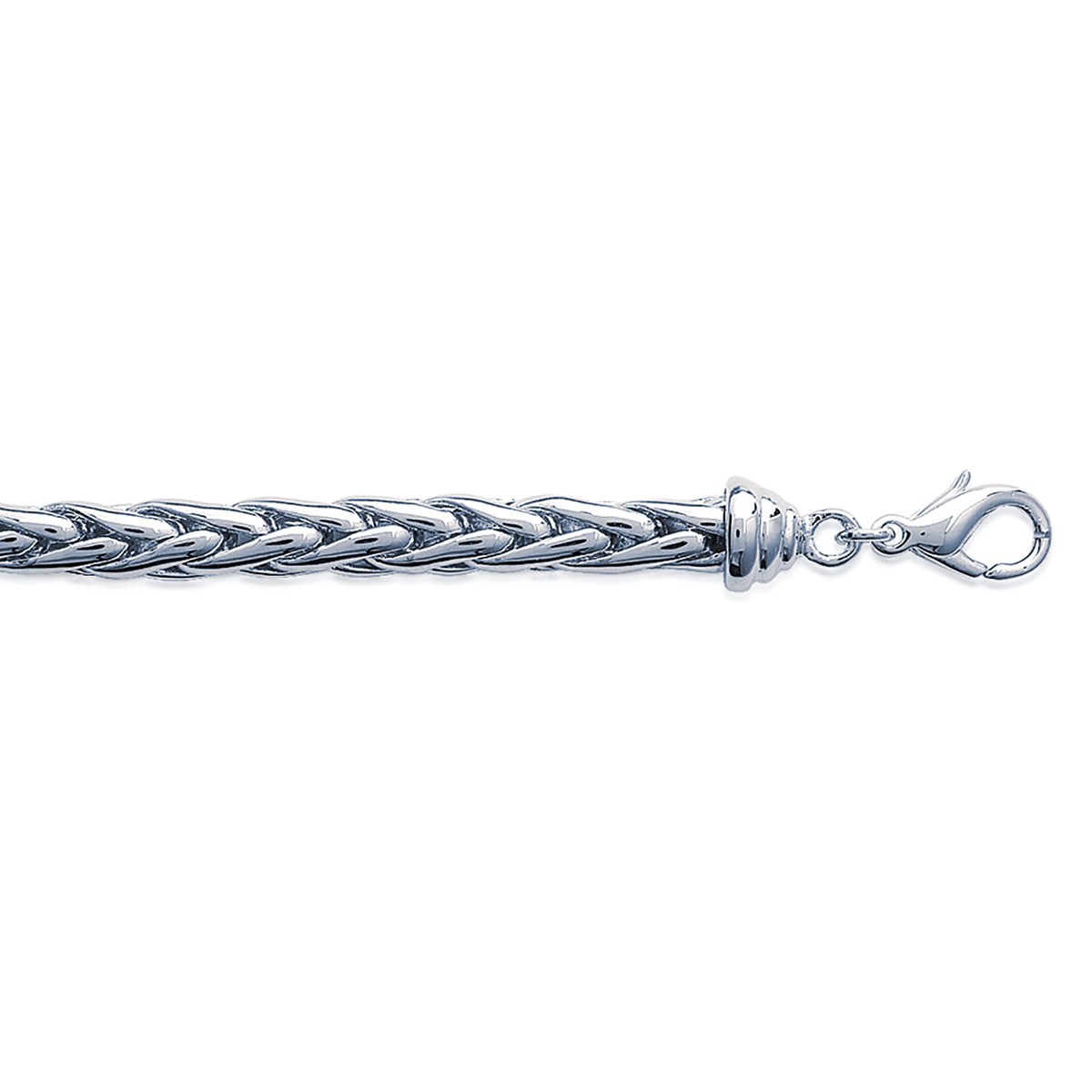 Bracelet Brillaxis maille palmier 19cm