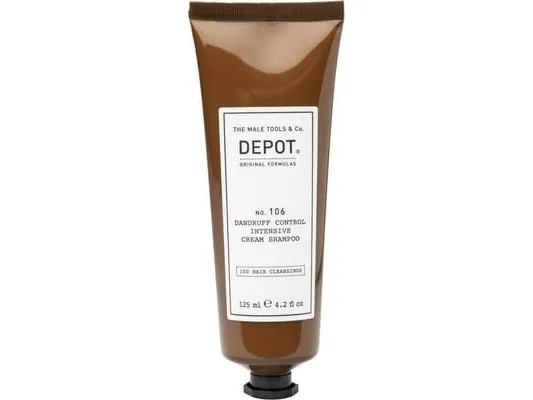 Depot, 100 Hair Cleansing No. 106, Pro-Vitamin B5, Hair Shampoo, Anti-Dandruff, 125 ml For Men