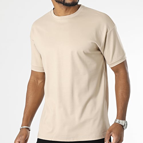 Tee Shirt Oversize Large Beige
