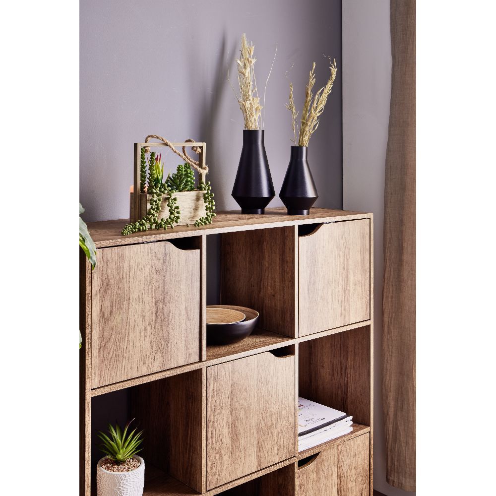 Meuble étagères mdf 9 casiers