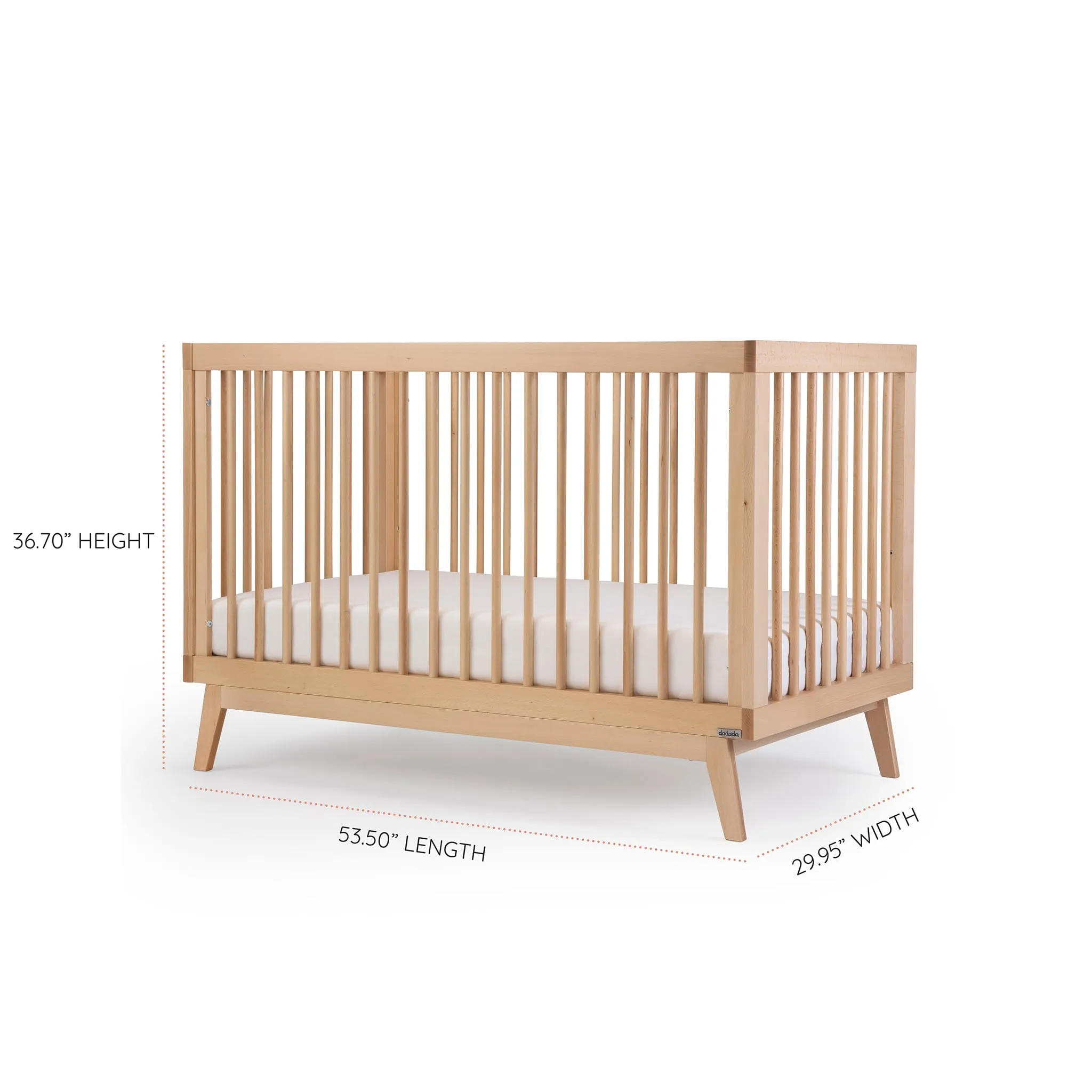 dadada Couchette convertible 3-en-1 Soho - Naturel