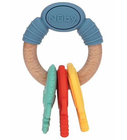 Nuby Beißring - Holz/Silikon