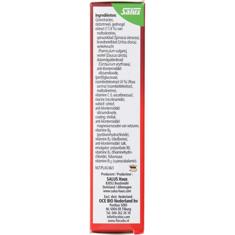 Floradix Ijzer-tabletten