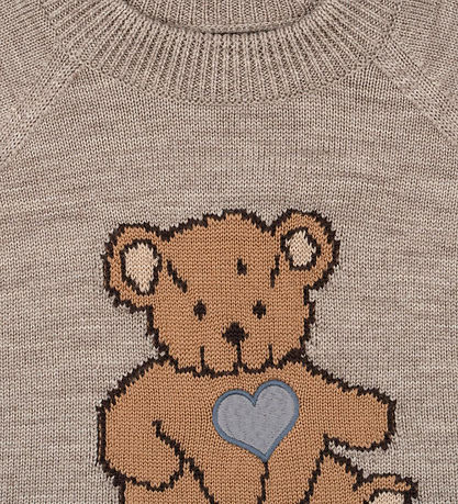 Konges Sløjd Bluse - Strik - Billi - Teddy Bear