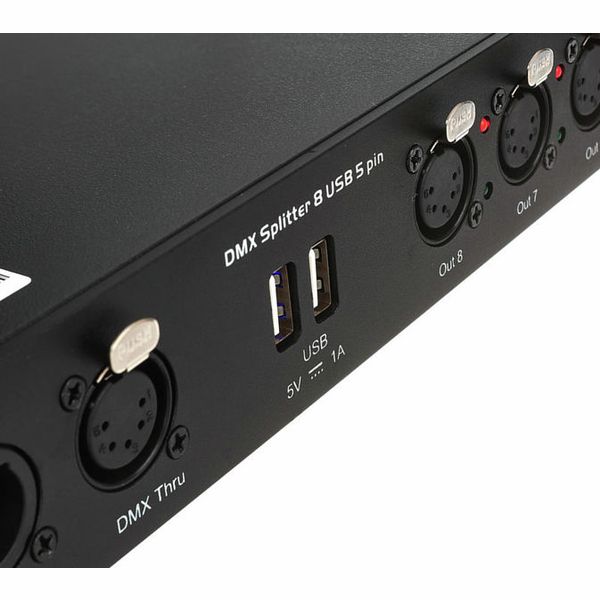 Stairville DMX Splitter 8 USB 5 pin