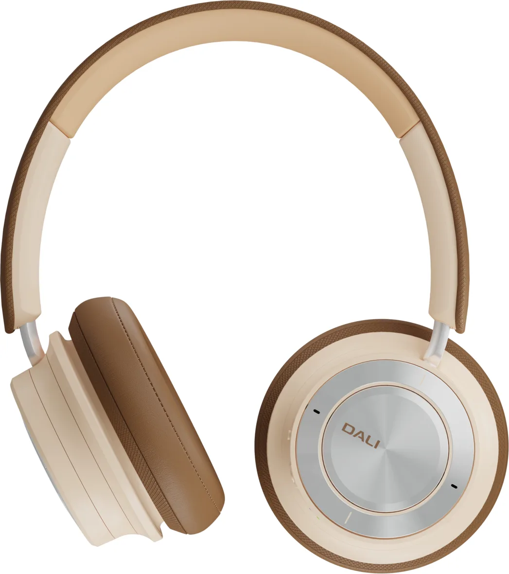 Dali IO-8 Blanc & Caramel Casques Bluetooth