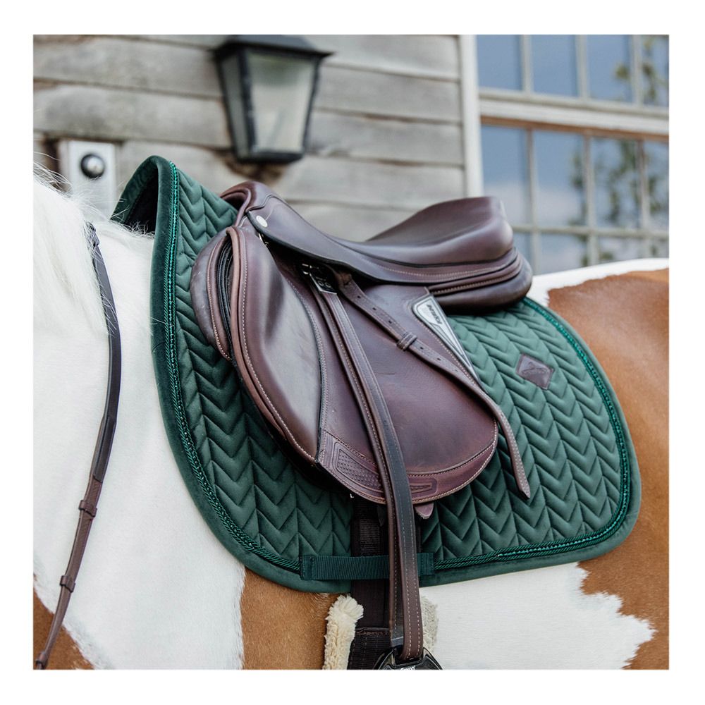 Kentucky VELVET PEARLS - Tapis d'obstacle pine green