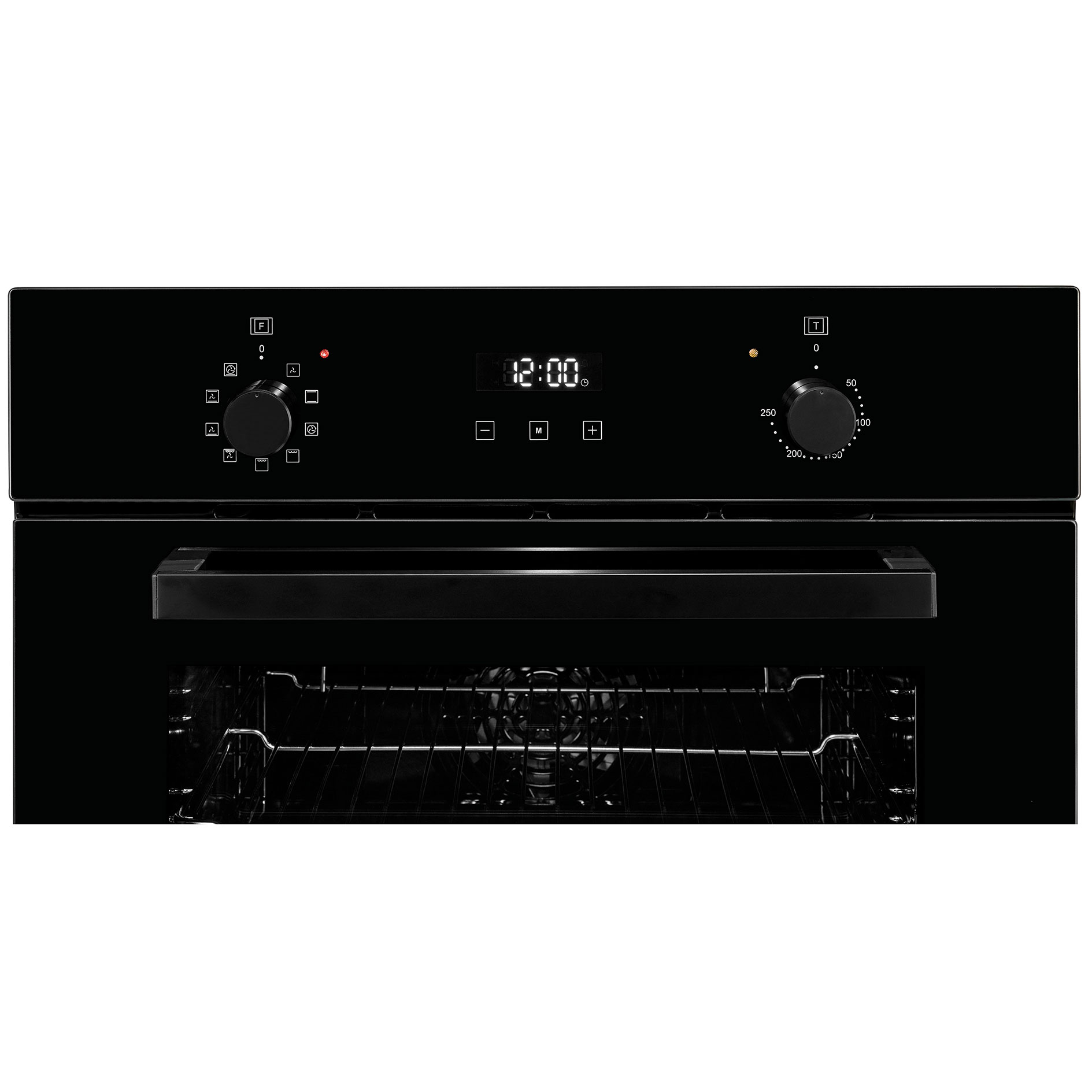 EXQUISIT Einbau-Backofen EBE 257-H-020 - schwarz - A