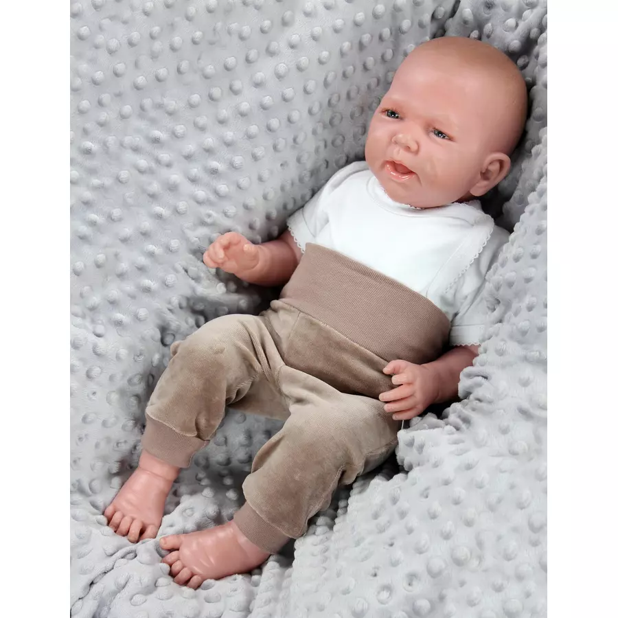 TupTam Baby Jungen Nicki Hose Jogginghose 3er Pack beigegrau