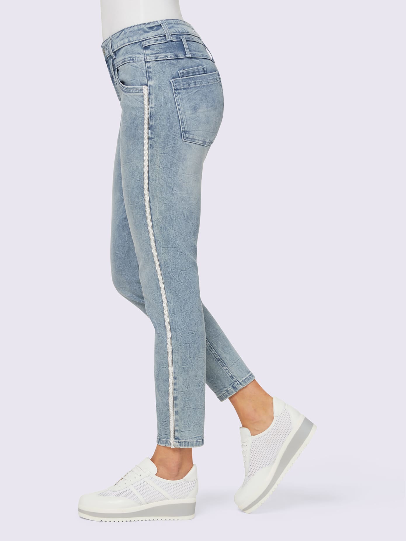 Jean délavé tendance