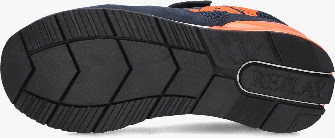 REPLAY blauwe replay lage sneakers shoot jr8
