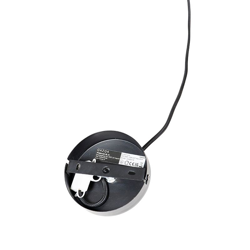 Moderne hanglamp zwart 30 cm - Zoë