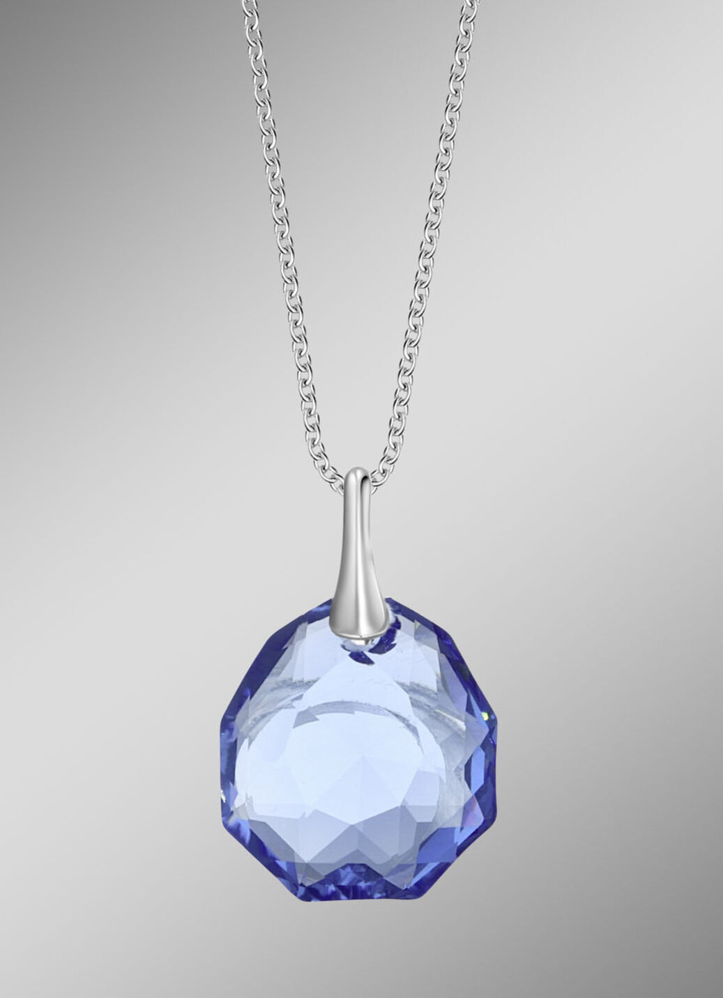 Anhänger mit Swarovski®-Kristall und Ankerkette