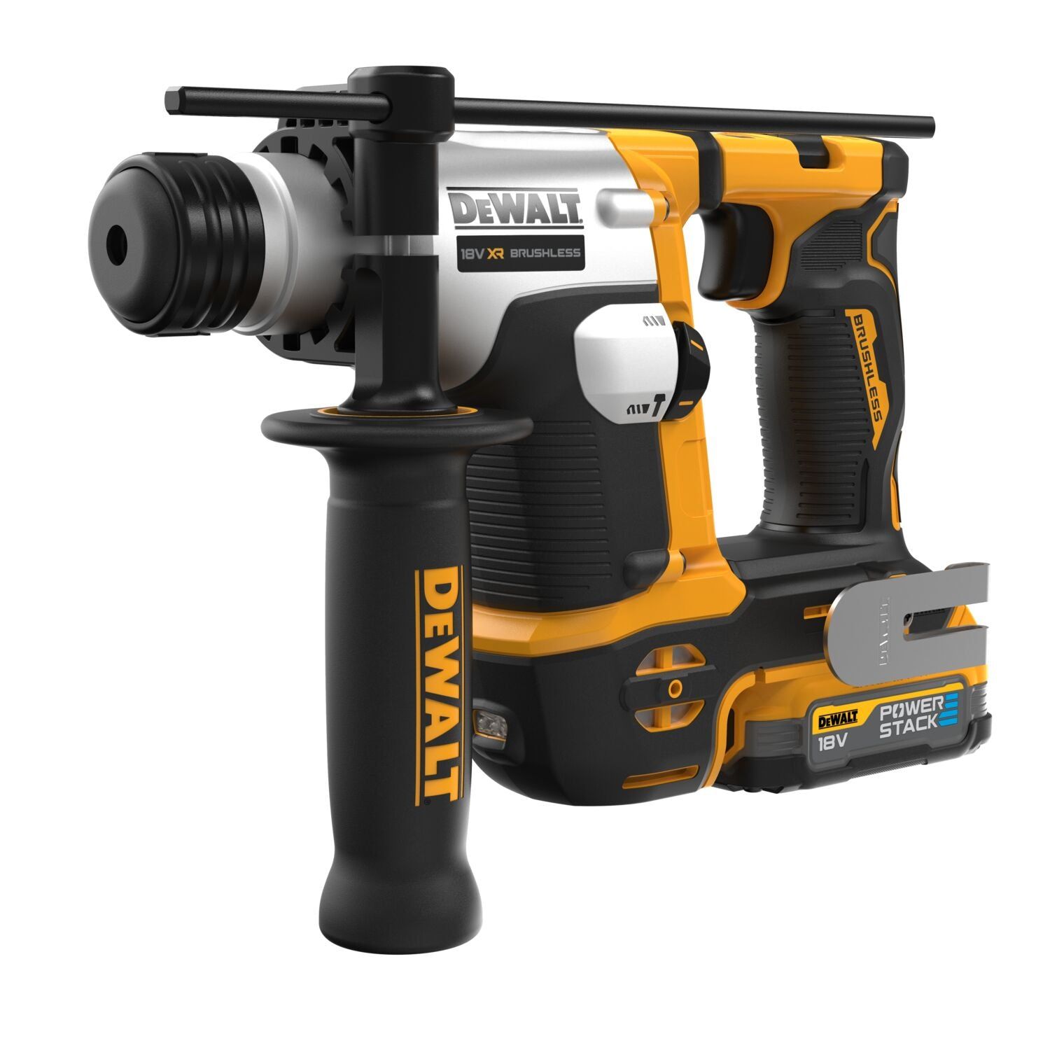 DeWALT DCH172E2T Accu boorhamer SDS-Plus 1,4J 18V XR 1.7Ah POWERSTACK in TSTAK