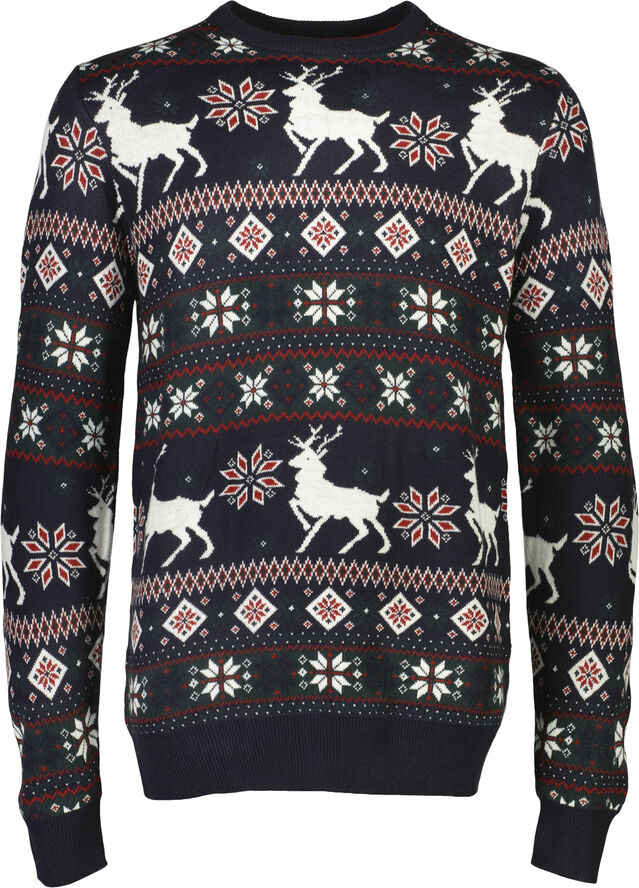 Lindbergh Christmas knit Dk navy