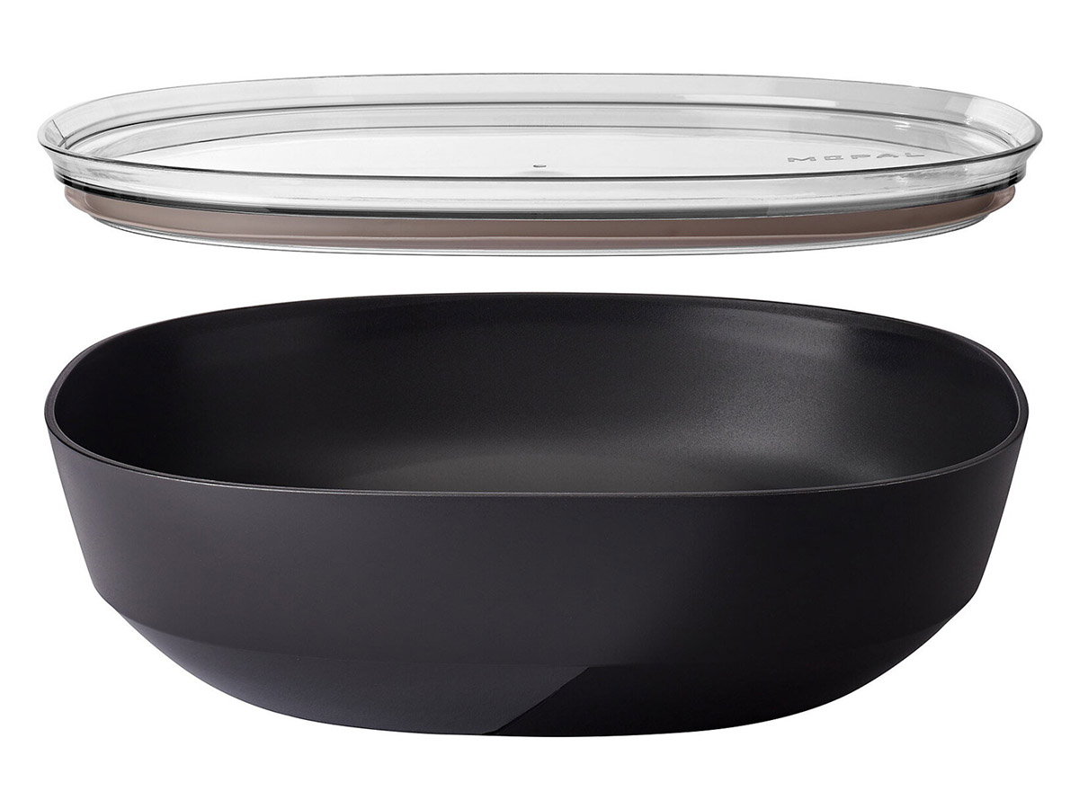 Mepal silueta 4000 ml Nordic Black serveerschaal