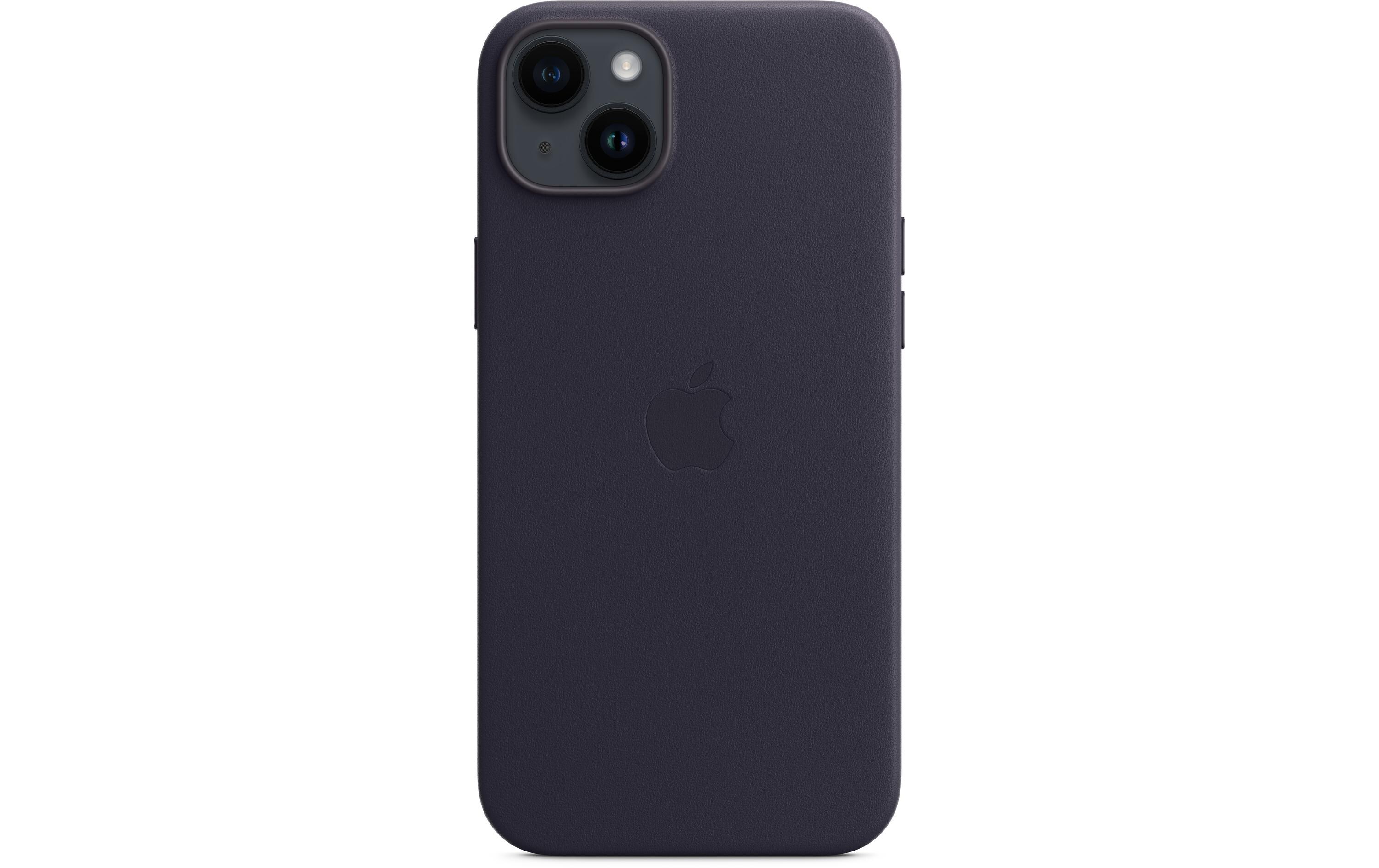 Back Cover Leather Case mit MagSafe iPhone 14 PlusEdles Leder-Backcover mit «MagSafe» für das Apple iPhone 14 Plus