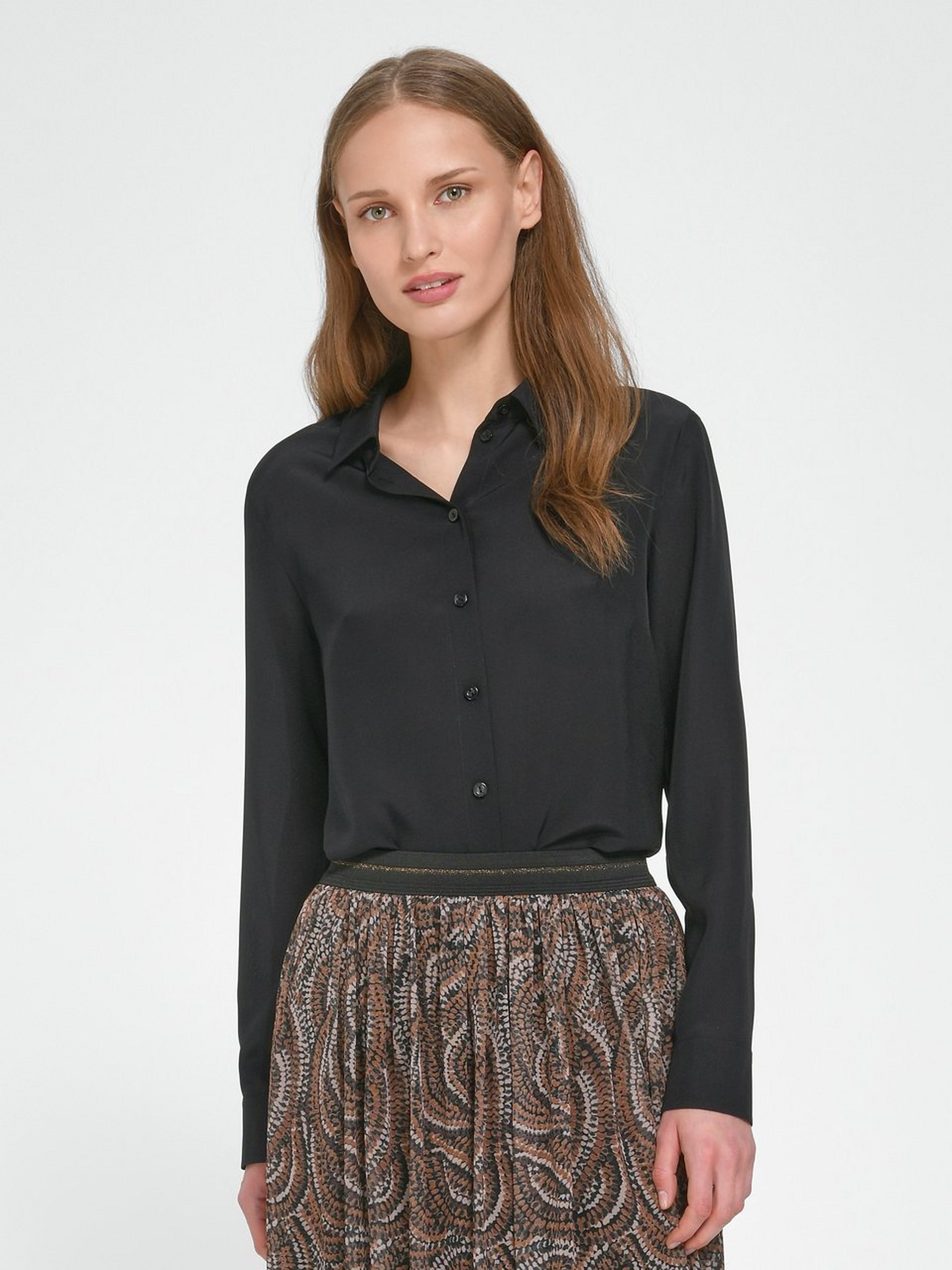 Bluse aus 100% Seide