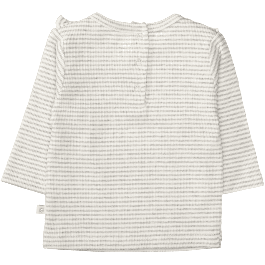 STACCATO Shirt stone melange gestreift