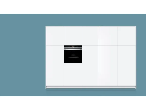 Siemens HB676G1S6S med Home Connect og pyrolytisk selvrens og  stegetermometer