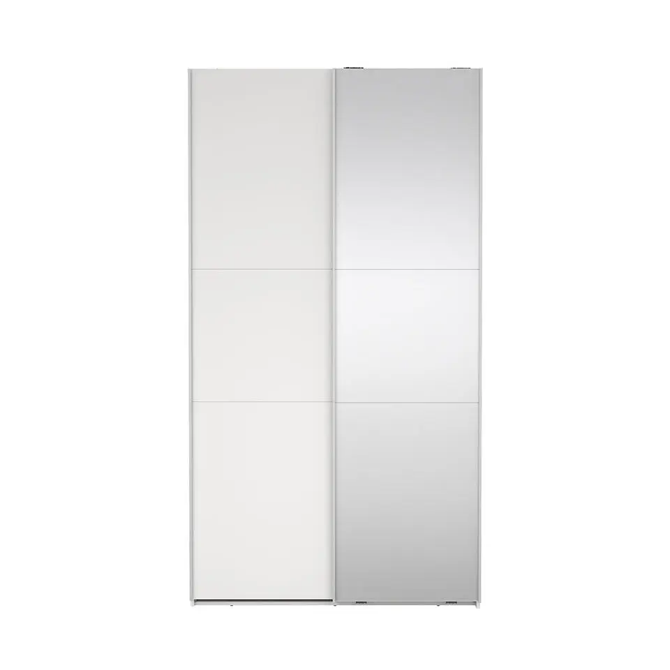 Hioshop Como schuifdeurkast 2 deuren 120x220cm wit