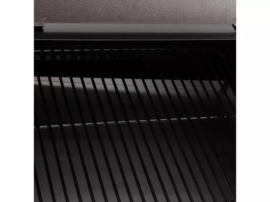 Gril à granulés noir 94 cm fer