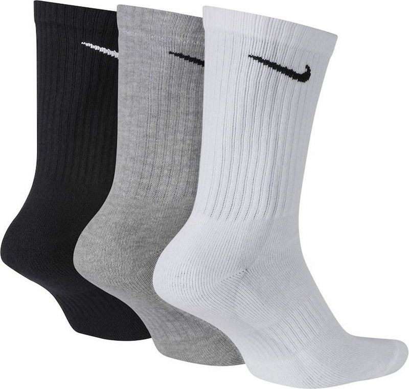 Nike - Everyday Cushion Crew Socks - 3-Pack Crew Socks-34 - 38