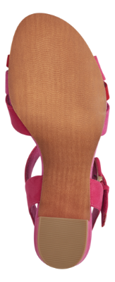 Marco Tozzi Damesandal med hæl Pink 2-28323-42