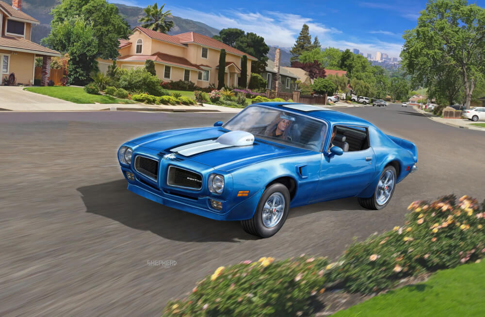 1970 Pontiac Firebird, Revell Modellbausatz