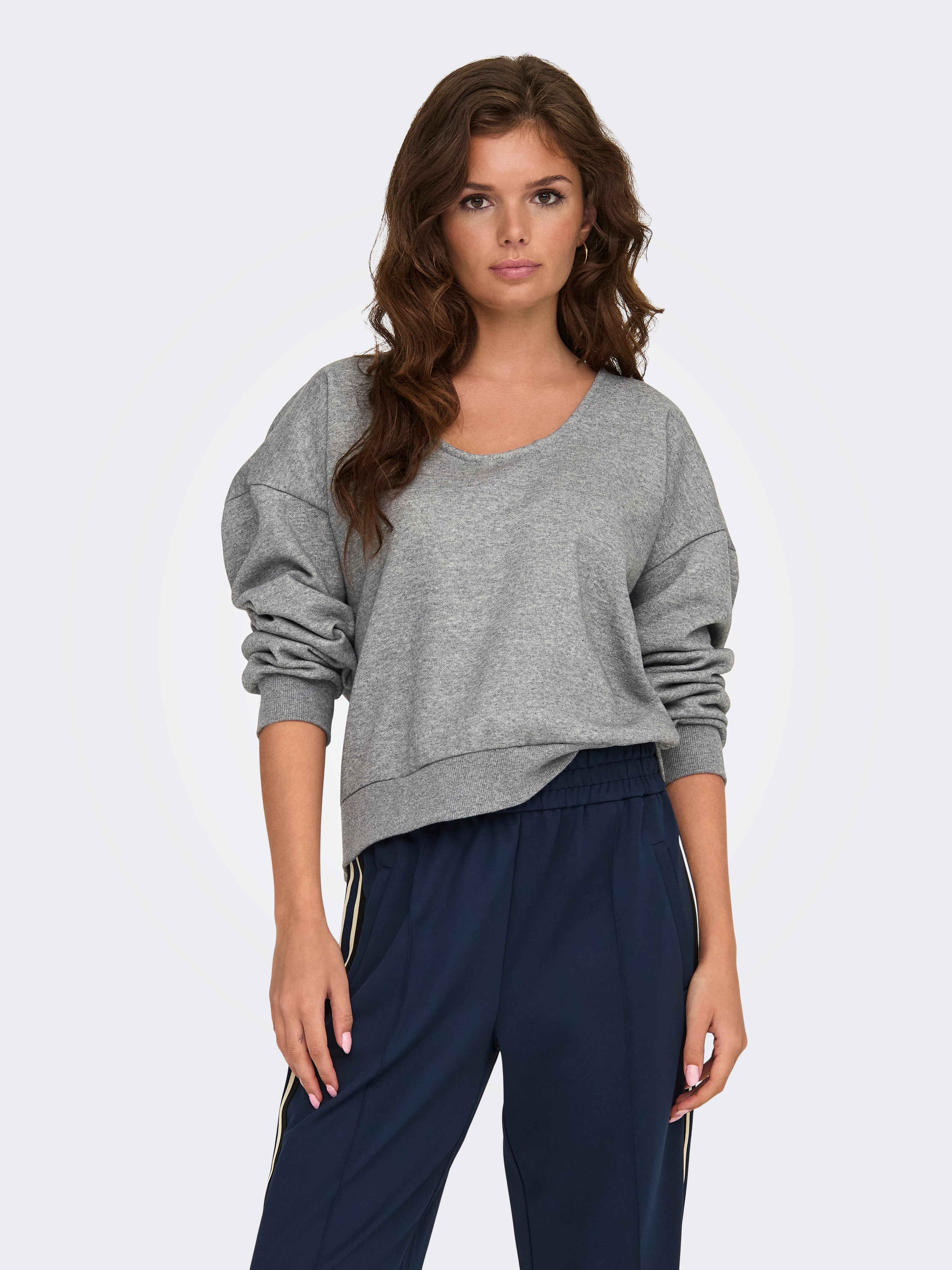 ONLLARI Sweatshirt Medium Grey Melange