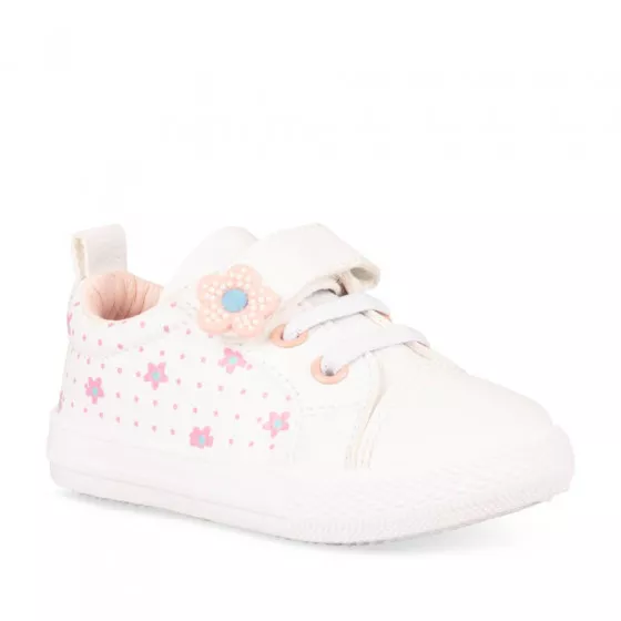 Baskets BLANC FREEMOUSS GIRL